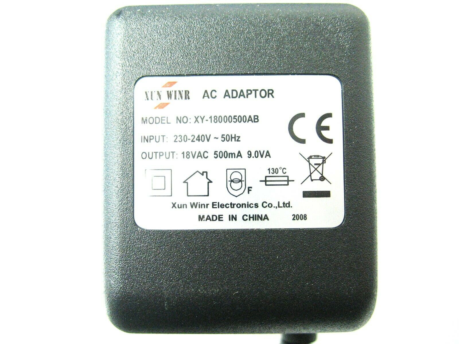 ALTO PRO ZMX52 MIXER 18V AC POWER ADAPTOR/SUPPLY/TRANSFORMER (KC AC-1800500) Type: Power Adaptor MPN: Does Not Apply